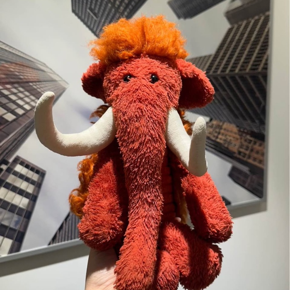 Plush Woolly Mammoth Toy Jellycat
